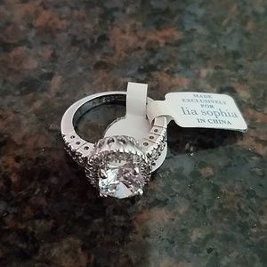 NWT Lia Sophia | Cubic Zirconia Ring 6